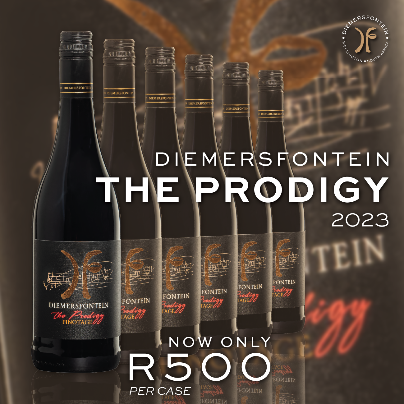 Featured image for “DIEMERSFONTEIN THE PRODIGY PINOTAGE 2023”