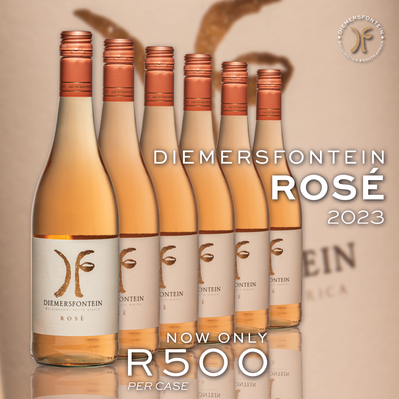 Featured image for “DIEMERSFONTEIN ROSÉ 2023”