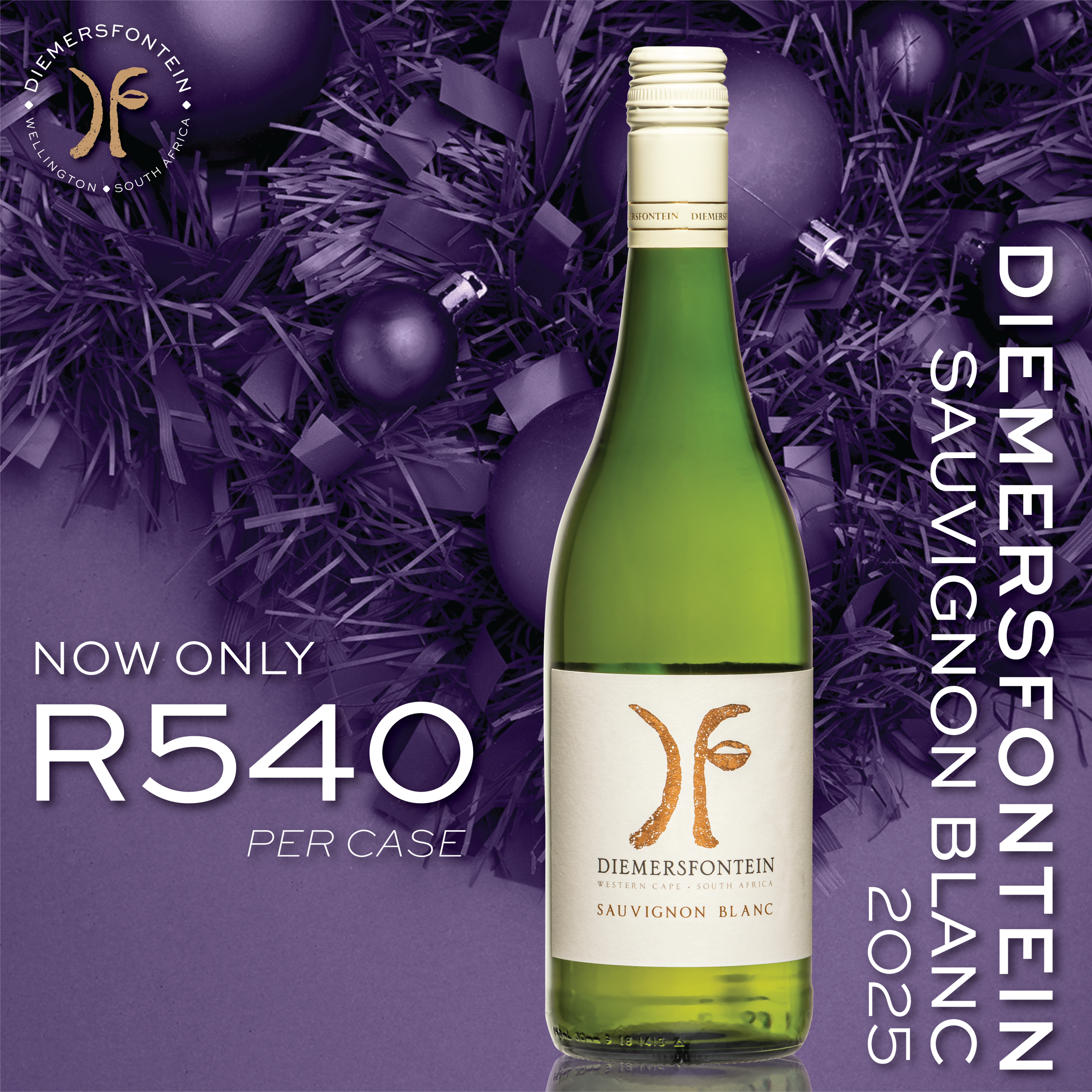 Featured image for “DIEMERSFONTEIN SAUVIGNON BLANC 2025”
