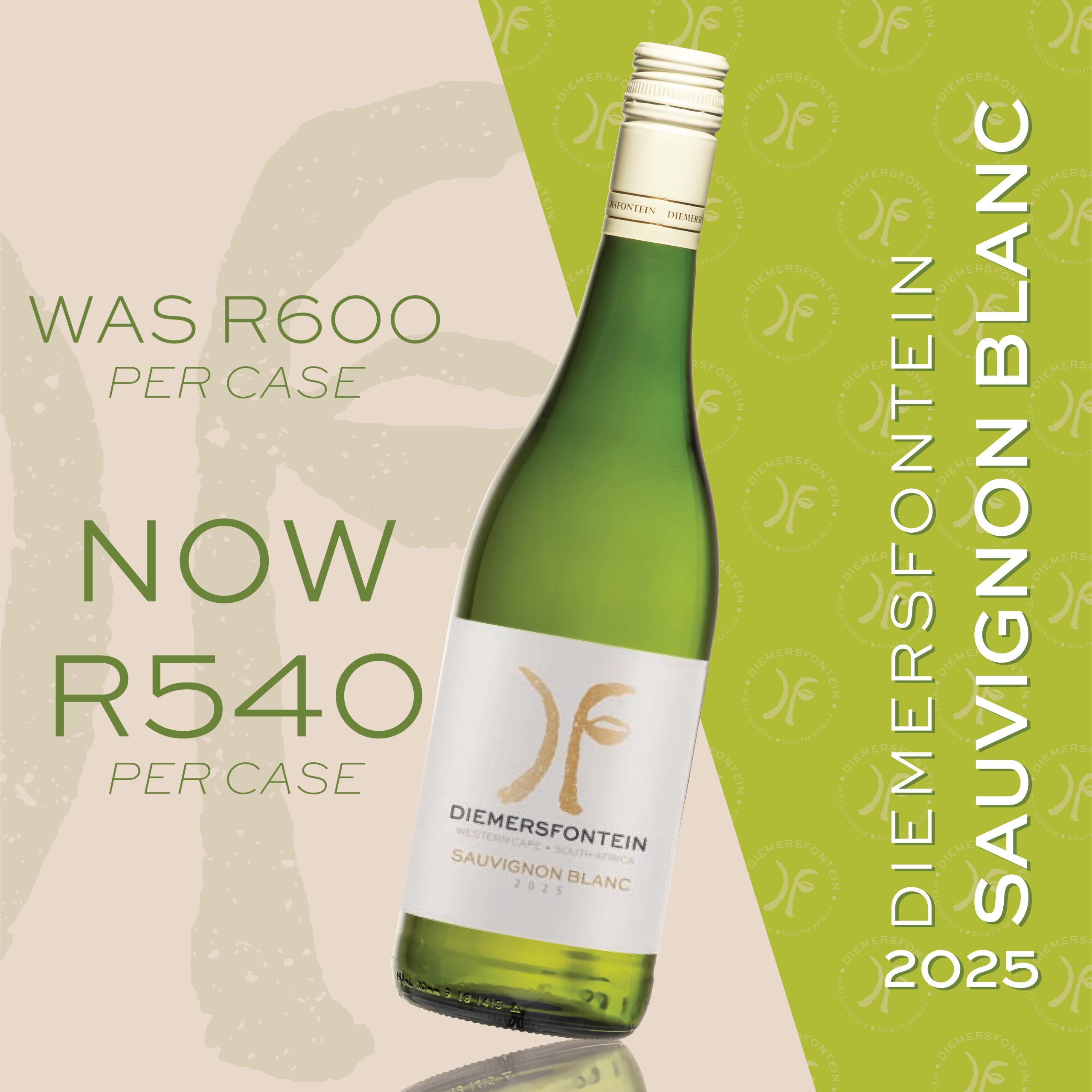 Featured image for “DIEMERSFONTEIN SAUVIGNON BLANC 2025”