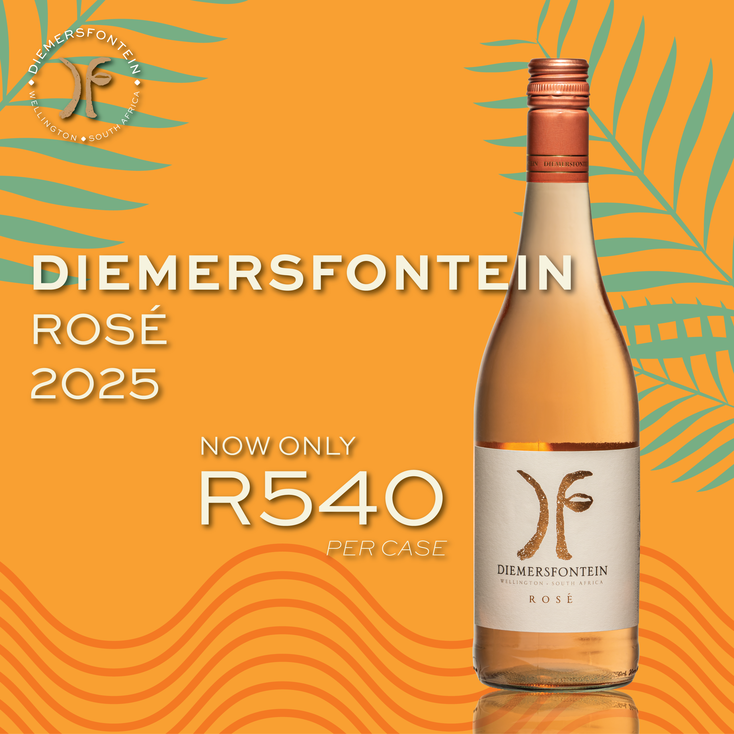 Featured image for “DIEMERSFONTEIN ROSÉ 2025”