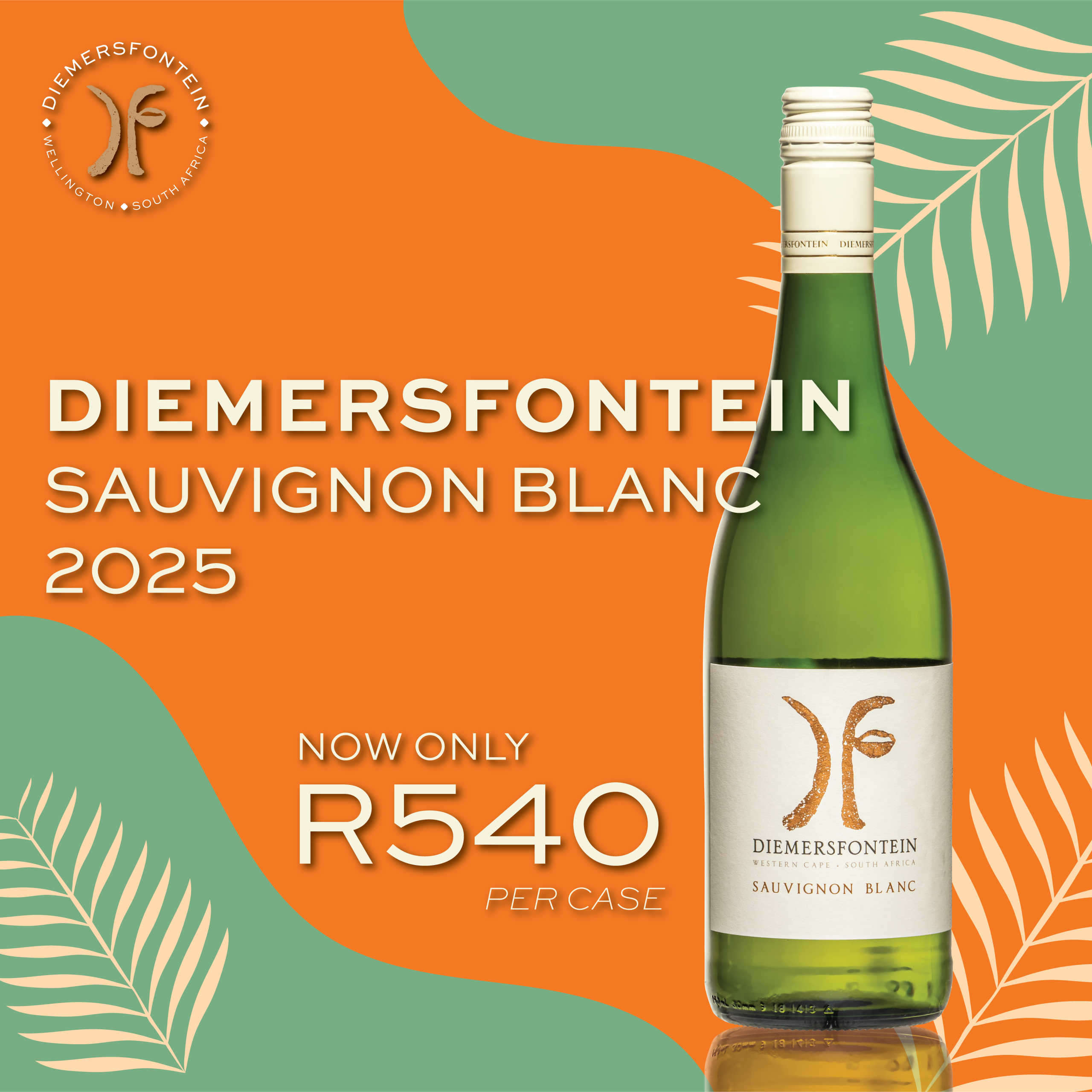 Featured image for “DIEMERSFONTEIN SAUVIGNON BLANC 2025”